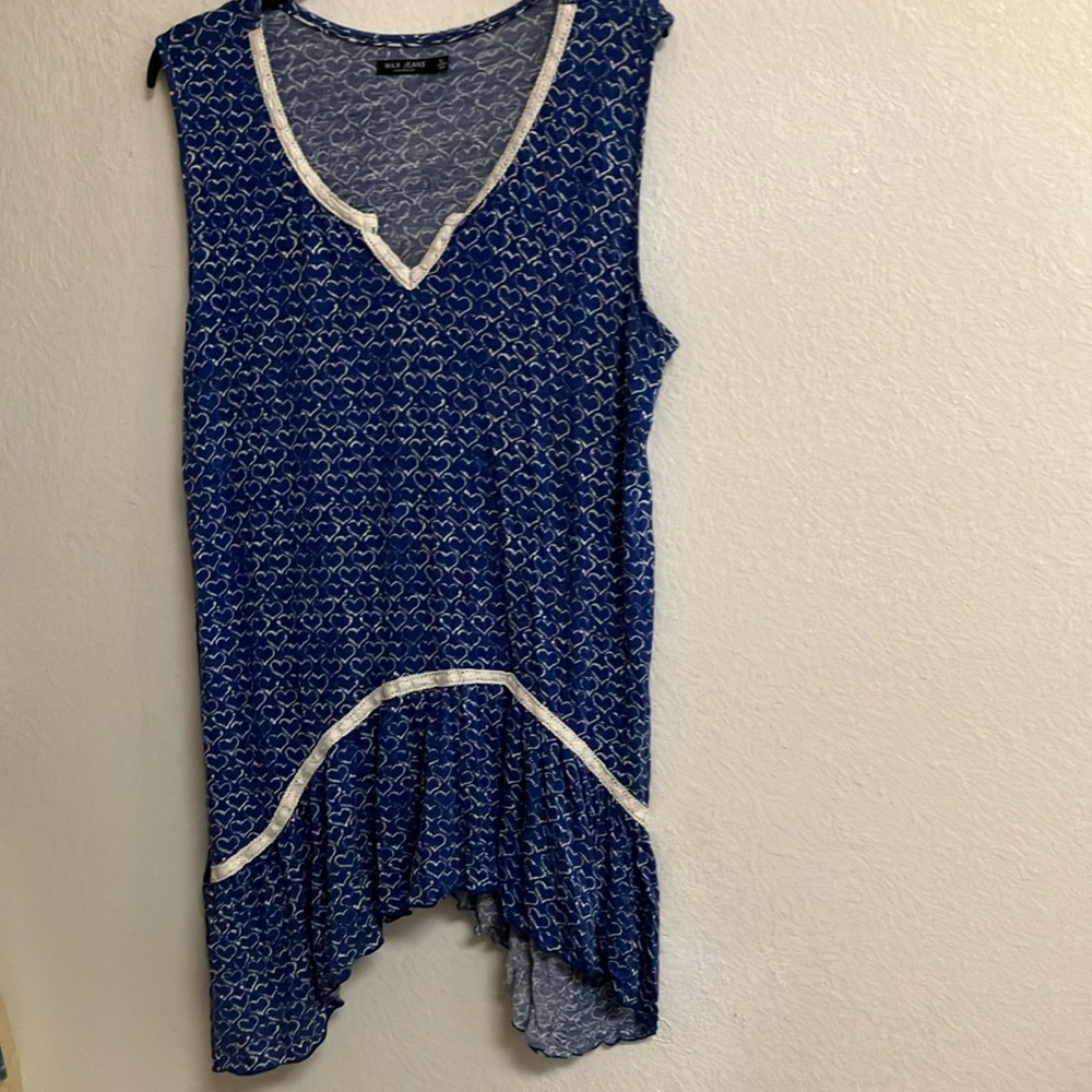 FINAL MARKDOWN Max jeans tunic length top xl